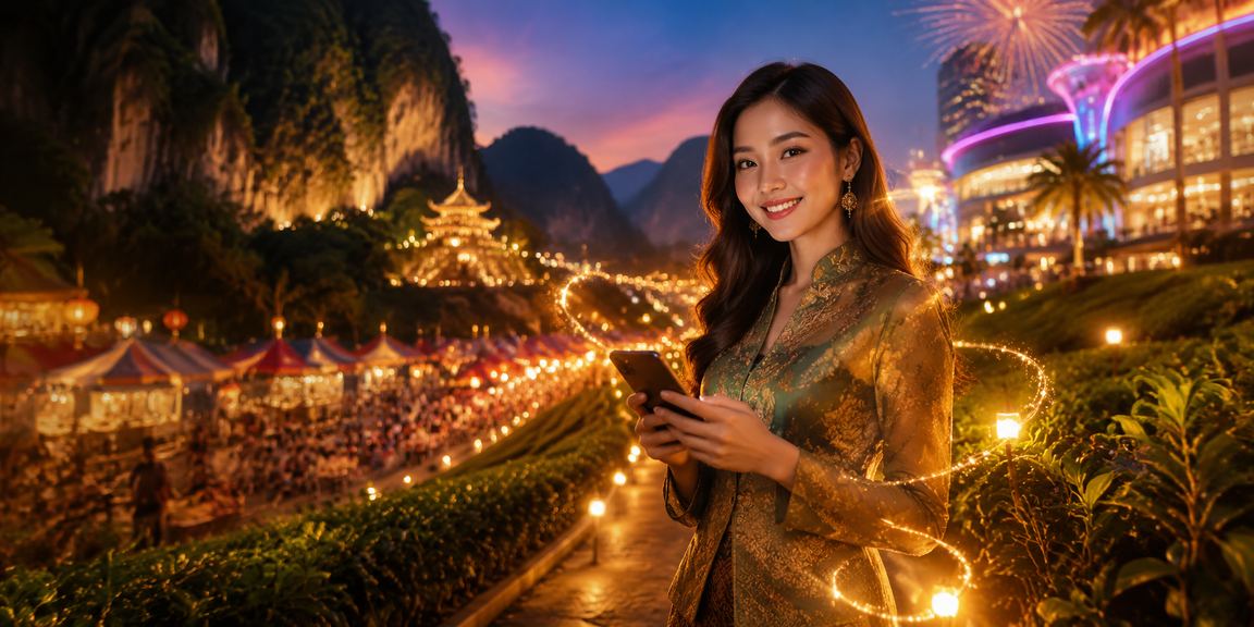 Pengguna Ipoh menggunakan telefon pintar untuk taruhan sukan toto88